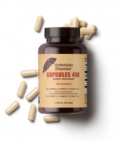 American Shaman Hemp Concentrated Hemp Oil Capsules